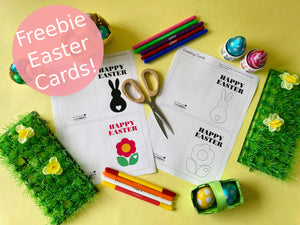FREEBIE: Super fun Easter cards!