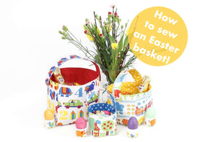How to sew an Easter basket!